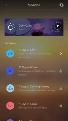 Calm android App screenshot 9